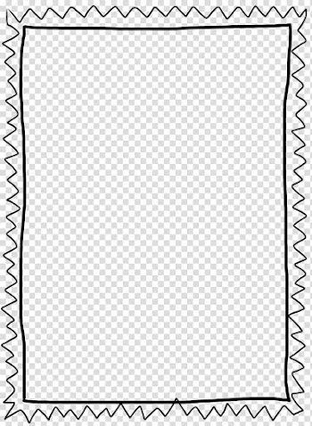 Rectangular black sketch, Kindergarten Pre-school Book Worksheet Number, white frame transparent background PNG clipart