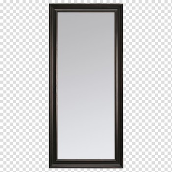 Rectangular black wooden framed, Magic Mirror Circle Angle, Mirror Background transparent background PNG clipart