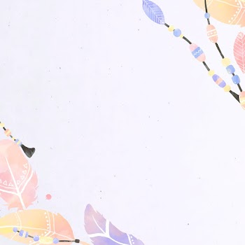 Rectangular Boho style border vector