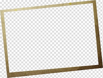 Rectangular brown and blue frame illustration, frame Pattern, Yellow Frame transparent background PNG clipart