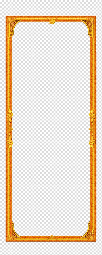 Rectangular brown frame, Icon, Chinese Border transparent background PNG clipart