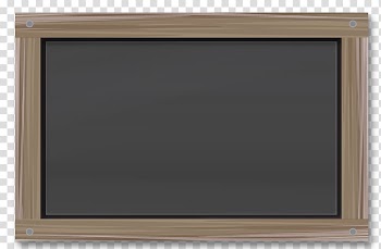 Rectangular brown frame illustration, Blackboard Paper Chalkboard art Classroom Whiteboard, Exquisite small wooden blackboard school season transparent background PNG clipart