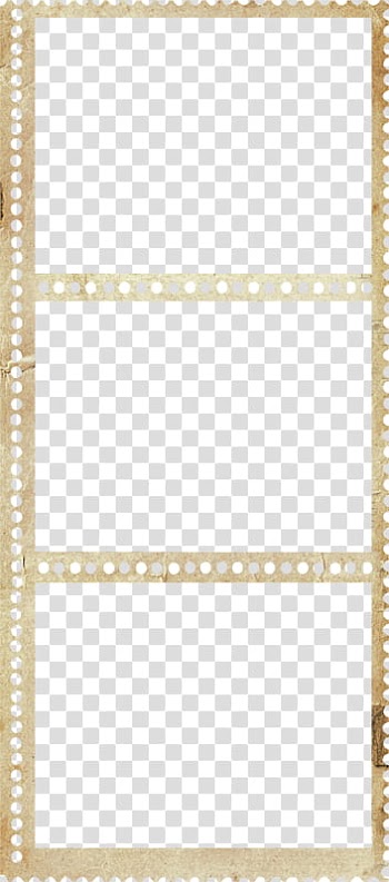 Rectangular brown frame transparent background PNG clipart