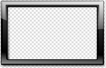 Rectangular gray frame illustration, Black and white Board game Pattern, Black Border Frame Pic transparent background PNG clipart