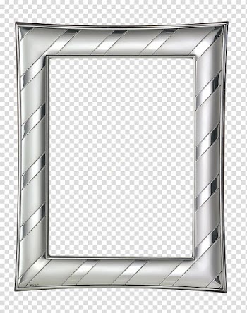 Rectangular gray frame illustration, Frames Silver, silver frame transparent background PNG clipart