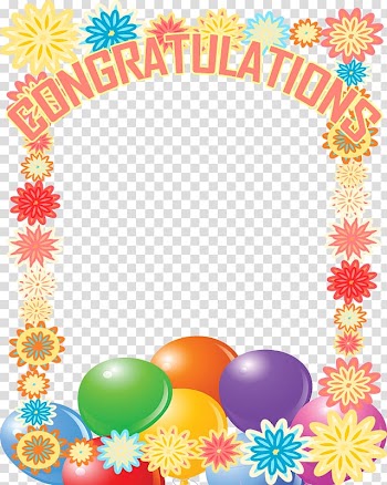 Rectangular multicolored congratulation frame , Frames Android Google Play, Congratulations Borders transparent background PNG clipart