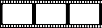 Rectangular white and black frame illustration, Film Reel , Film Border transparent background PNG clipart