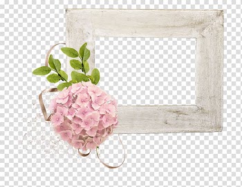 Rectangular white frame with pink hydrangeas illustration, frame Flower, Plant flowers border Creative floral border Tags transparent background PNG clipart