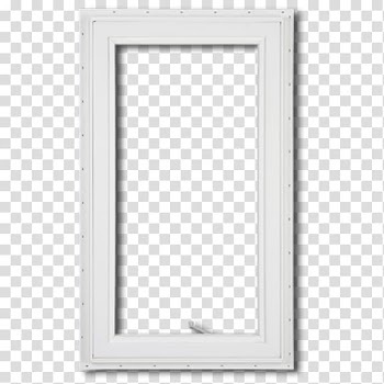 Rectangular white wood-framed door graphic, Window treatment Replacement window Casement window Sash window, window transparent background PNG clipart