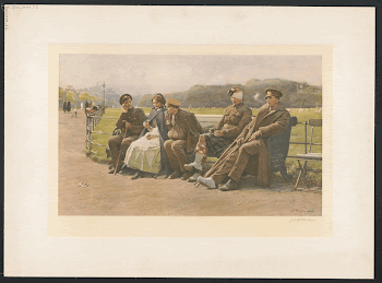 [Recuperating soldiers] | Free Photo - rawpixel