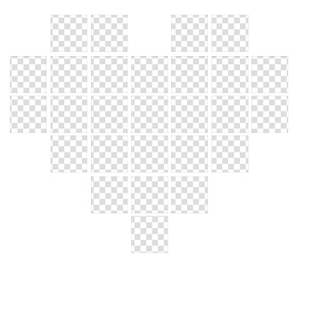 Recursos, blue cube heart illustration transparent background PNG clipart