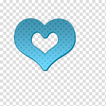 RECURSOS, blue heart transparent background PNG clipart