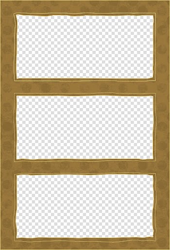 Recursos, brown wooden framed wall decor transparent background PNG clipart
