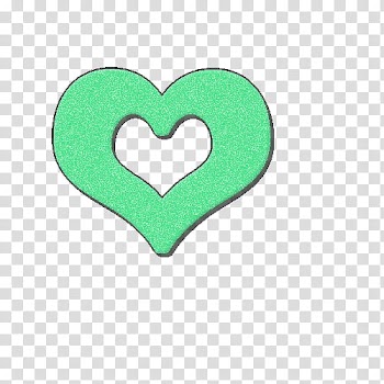 RECURSOS, green heart icon transparent background PNG clipart