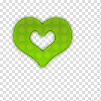 RECURSOS, green heart illustration transparent background PNG clipart
