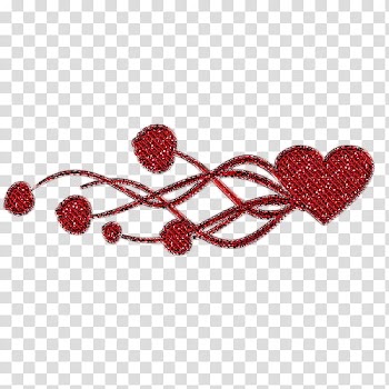 Recursos para Blends Rojo, red heart glitter transparent background PNG clipart