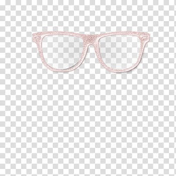 Recursos para un video tutorial, pink framed eyeglasses transparent background PNG clipart