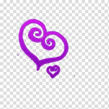 RECURSOS, purple heart graphic transparent background PNG clipart