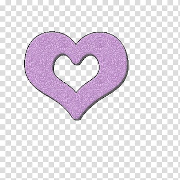 RECURSOS, purple heart graphic transparent background PNG clipart
