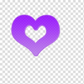 RECURSOS, purple heart illustration transparent background PNG clipart