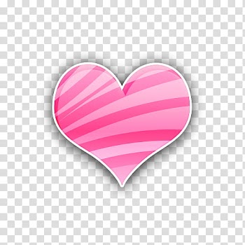 RECURSOS ROSADO ROSITAS Recursos, pink heart ion transparent background PNG clipart