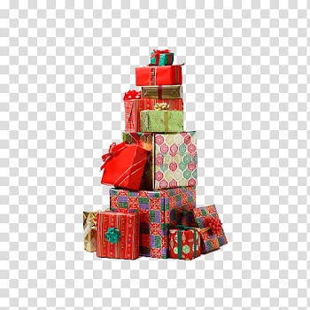 Recursos Texturas Cosas, pile of assorted gift boxes transparent background PNG clipart