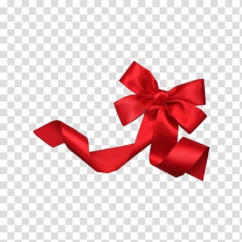 Recursos Texturas Cosas, red and black ribbon bow transparent background PNG clipart