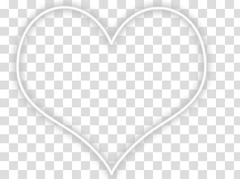 Recursos Texturas Cosas, white heart drawing illustration transparent background PNG clipart