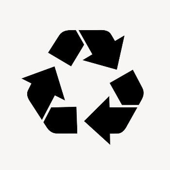 Recycle, environment icon, flat graphic | Free Icons - rawpixel