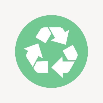 Recycle, environment icon, flat graphic | Free Icons - rawpixel