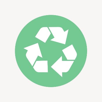 Recycle, environment icon, flat graphic | Free Icons - rawpixel