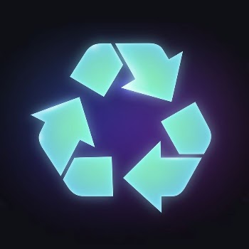 Recycle, environment icon, neon glow | Free Icons - rawpixel