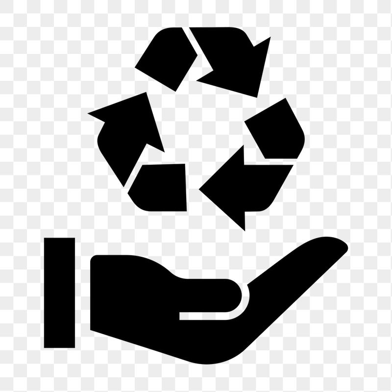 Recycle hand icon png sticker, | Free Icons - rawpixel