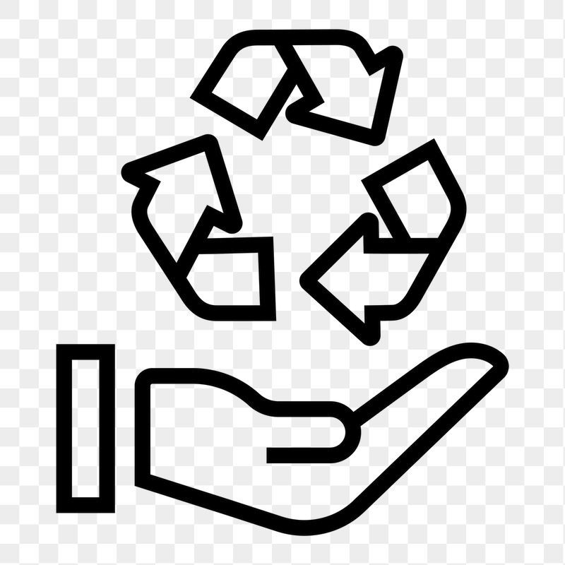 Recycle hand png icon sticker, | Free Icons - rawpixel