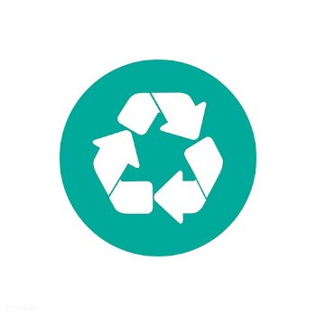 Recycle icon on green circle graphic illustra.. | Free stock vector - 429414