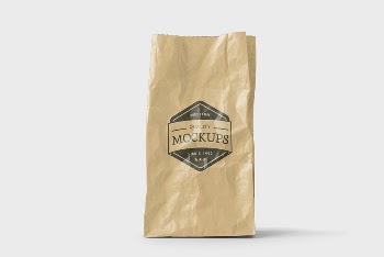 Recycle paper bag mockup | Free PSD Mockup - rawpixel