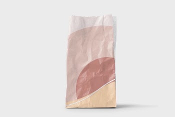 Recycle paper bag  mockup, | Free PSD Mockup - rawpixel