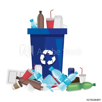 recycle waste with plastic products