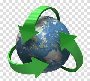 Recycling Earth PNG Image Background