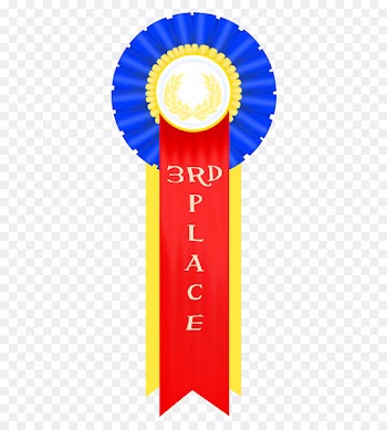 Red 2nd Place Award Ribbon Clip art - barrell ribbon 