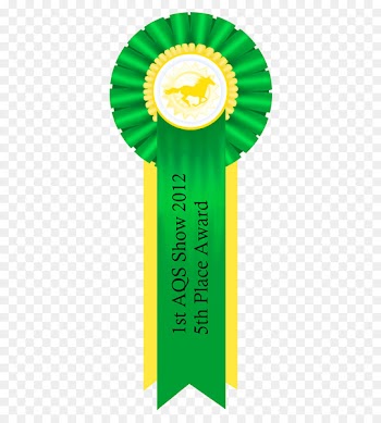 Red 2Nd Place Award Ribbon Rosette - plantet ribbon 