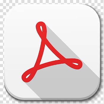 Red A logo, line font, Apps Pdf B transparent background PNG clipart