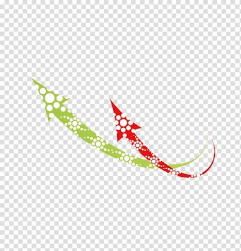 Red , Abstract color arrow material transparent background PNG clipart
