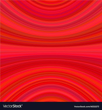 Red abstract dynamic background from thin curved vector image
