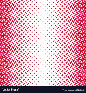 Red abstract geometric shape pattern background vector image