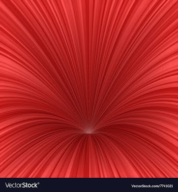 Red abstract outbreak design background vector image