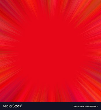 Red abstract psychedelic star burst background vector image
