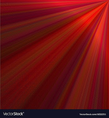 Red abstract ray background design - graphic from vector image