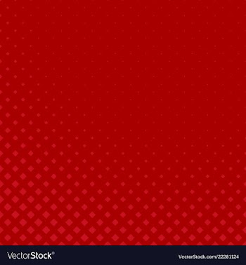 Red abstract simple halftone diagonal square vector image