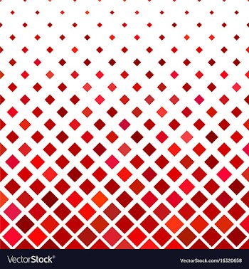 Red abstract square pattern background vector image